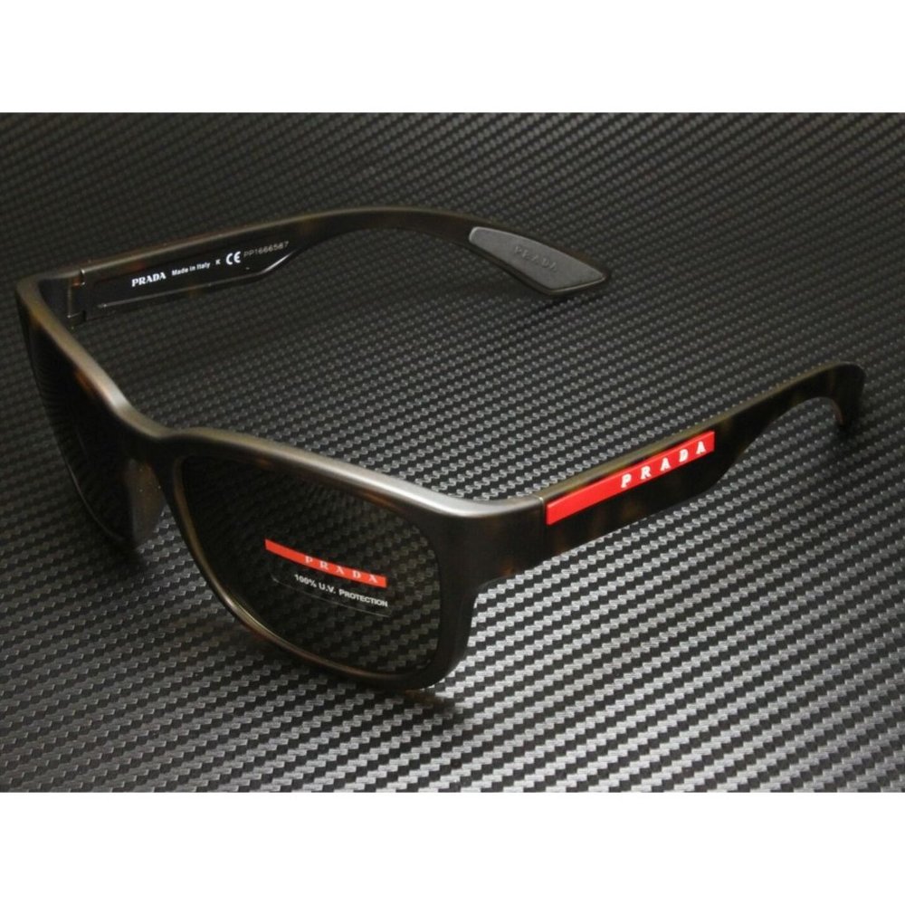 Prada Linea Havana Men's Brown Sunglasses